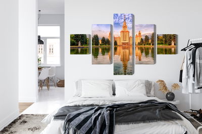 Ljuddämpande tavla - View of the building