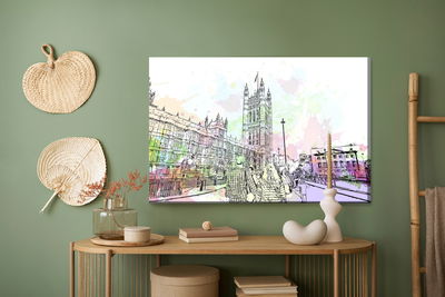 Ljuddämpande tavla - The palace of westminster