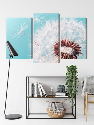 Ljuddämpande tavla - Dandelion flower on a macro