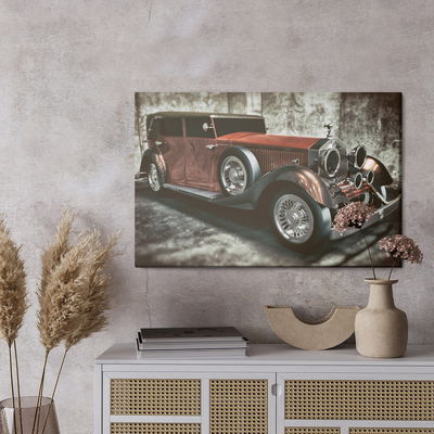 Ljuddämpande tavla - Old vehicle