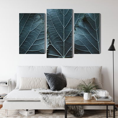 Ljuddämpande tavla - Leaves with a macro