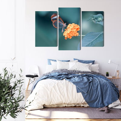 Ljuddämpande tavla - Butterfly in the summer