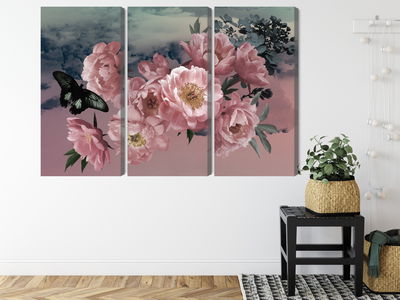 Ljuddämpande tavla - Bouquet of flowers