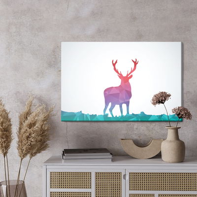 Ljuddämpande tavla - Colorful abstraction