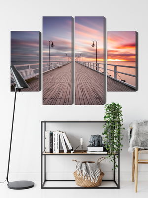 Ljuddämpande tavla - The pier in gdynia orlowo