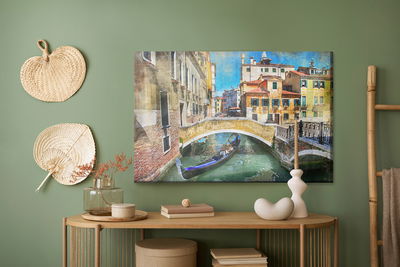 Ljuddämpande tavla - Venice in the sun