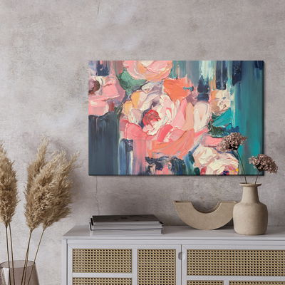 Ljuddämpande tavla - An abstract painting