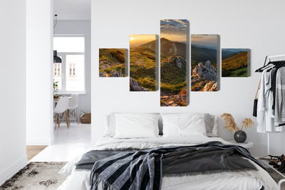 Ljuddämpande tavla - Bread mountain peak