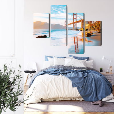Ljuddämpande tavla - The Golden Gate bridge