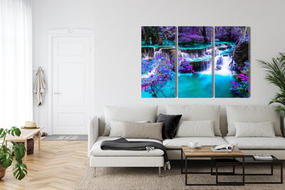 Ljuddämpande tavla - Huay mae khamin waterfall