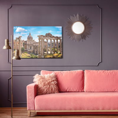 Ljuddämpande tavla - Roman forum 3d