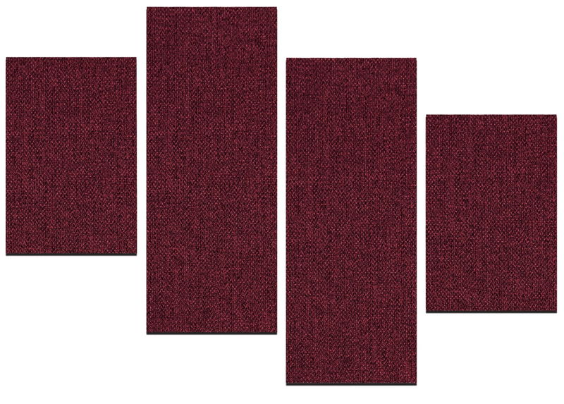 Ljudabsorbent till vägg - Wall 4-parts two Ljudabsorbent till vägg - Wall 4-parts two