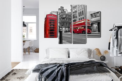 Ljuddämpande tavla - Vintage american car in cuba