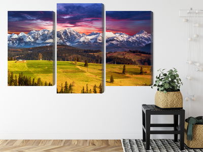 Ljuddämpande tavla - Landscape with the polish