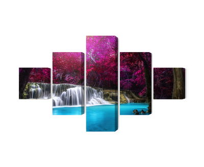 Ljuddämpande tavla - Kanchanaburi waterfall