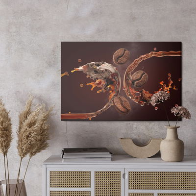 Ljuddämpande tavla - Roasted arabica beans