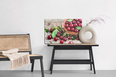 Ljuddämpande tavla - Cherries in the basket