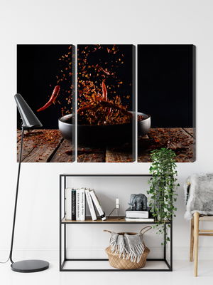 Ljuddämpande tavla - Cayenne pepper in flight