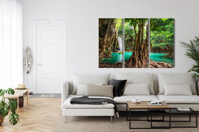 Ljuddämpande tavla - Erawan waterfalls