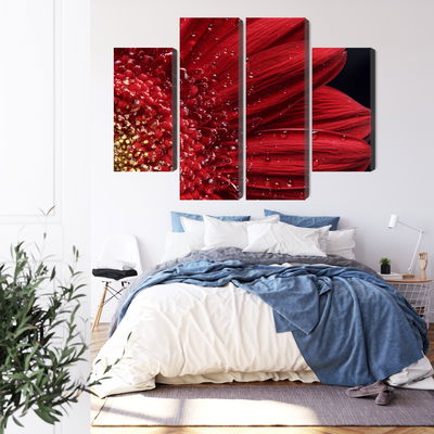 Ljuddämpande tavla - Flower petals on a macro