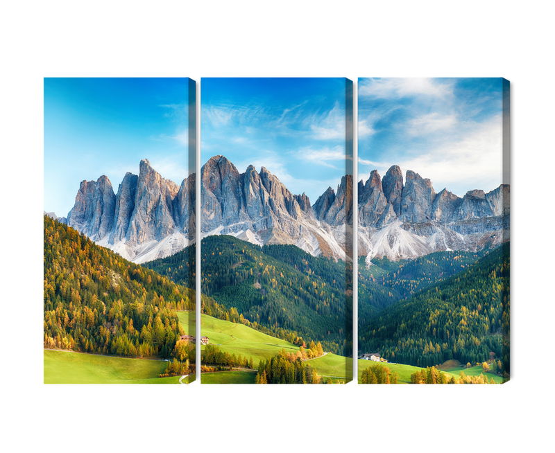 Ljuddämpande tavla - Dolomites mountain range