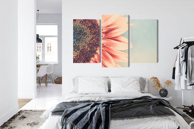 Ljuddämpande tavla - Blooming sunflower