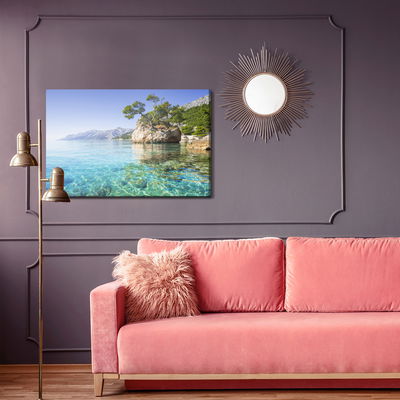 Ljuddämpande tavla - Picture makarska riviera