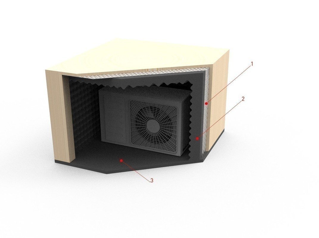 Ljudisolera en luftvärmepump