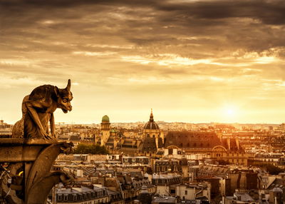 Ljuddämpande tavla - Sunset in Paris