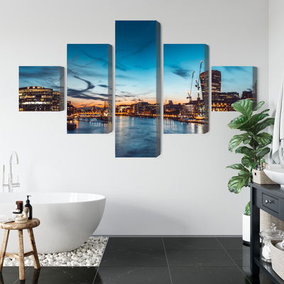 Ljuddämpande tavla - River thames in great britain