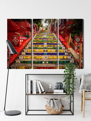 Ljuddämpande tavla - Selaron stairs