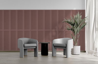 Rektangulær lydabsorber - fløjl