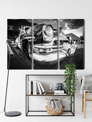 Ljuddämpande tavla - Black and white american