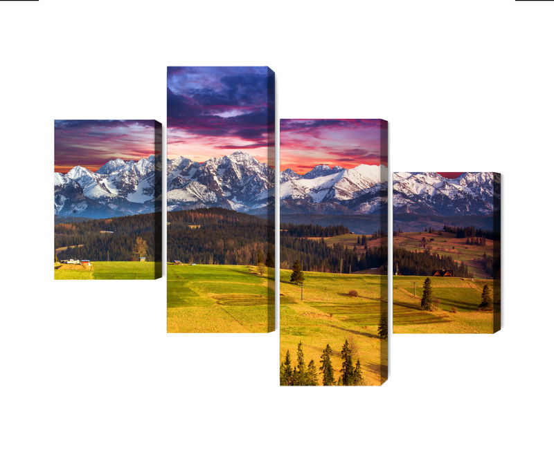 Ljuddämpande tavla - Landscape with the polish