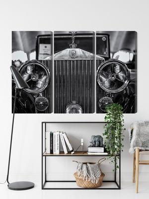 Ljuddämpande tavla - Rolls royce up close