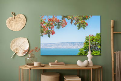 Ljuddämpande tavla - Landscape with the sea