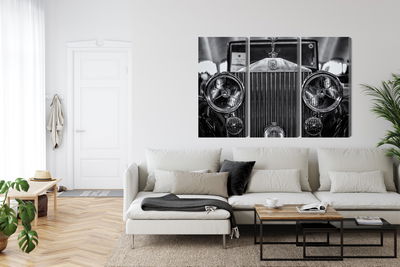 Ljuddämpande tavla - Rolls royce up close