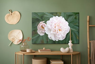 Ljuddämpande tavla - Bright peony