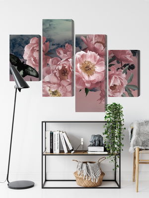 Ljuddämpande tavla - Bouquet of flowers