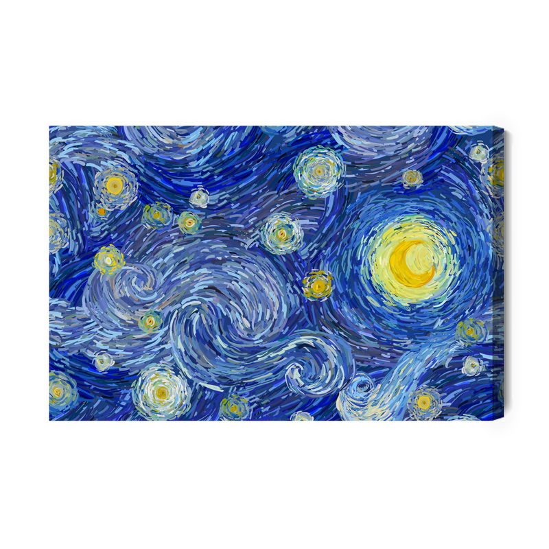 Ljuddämpande tavla - Starry night in the style