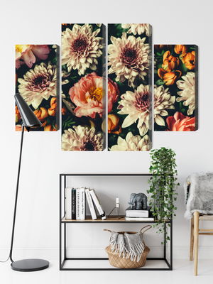 Ljuddämpande tavla - Variety of colorful 3d