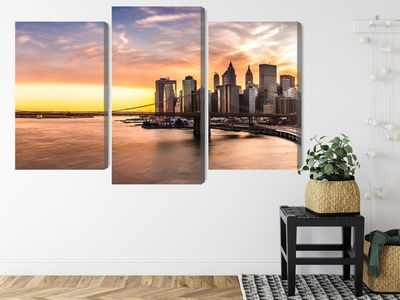 Ljuddämpande tavla - Panorama of the brooklyn