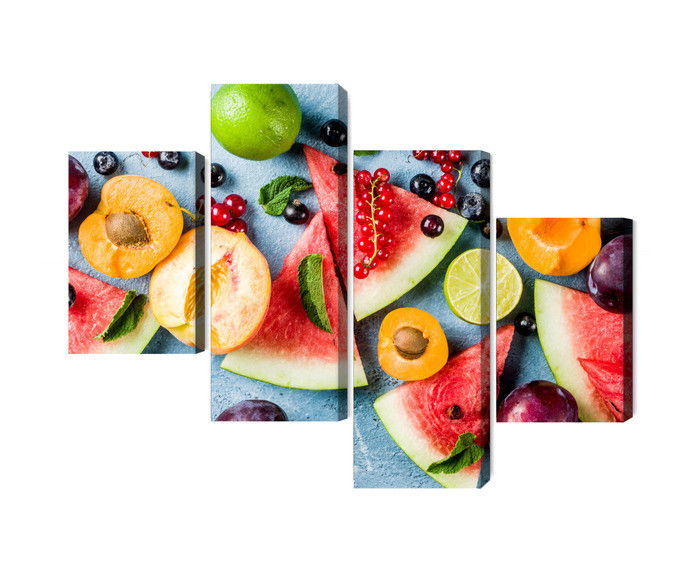 Ljuddämpande tavla - Holiday fruit