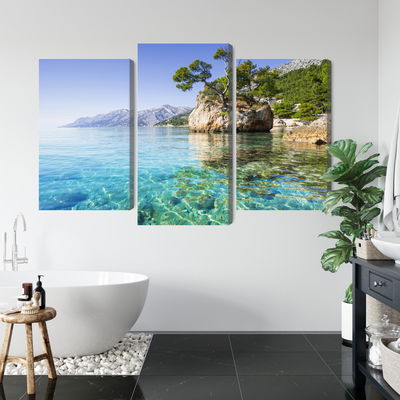 Ljuddämpande tavla - Makarska riviera in Croatia