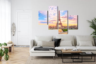 Ljuddämpande tavla - Eiffel tower in Paris