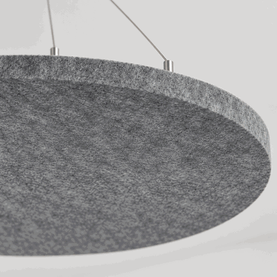 Ljudabsorbering till tak - PES circle ceiling