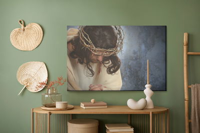 Ljuddämpande tavla - Jesus with the crown