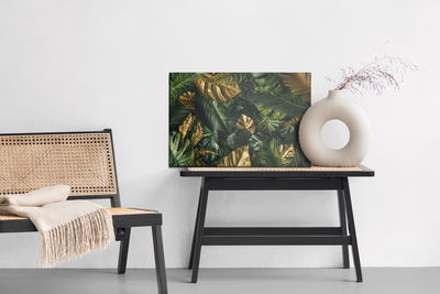 Ljuddämpande tavla - Colourful mixture of leaves