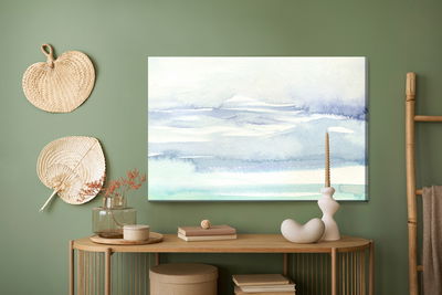 Ljuddämpande tavla - Sea abstract