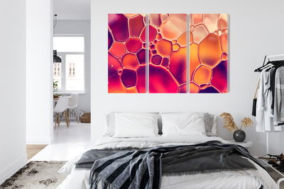 Ljuddämpande tavla - Water drops on a macro scale